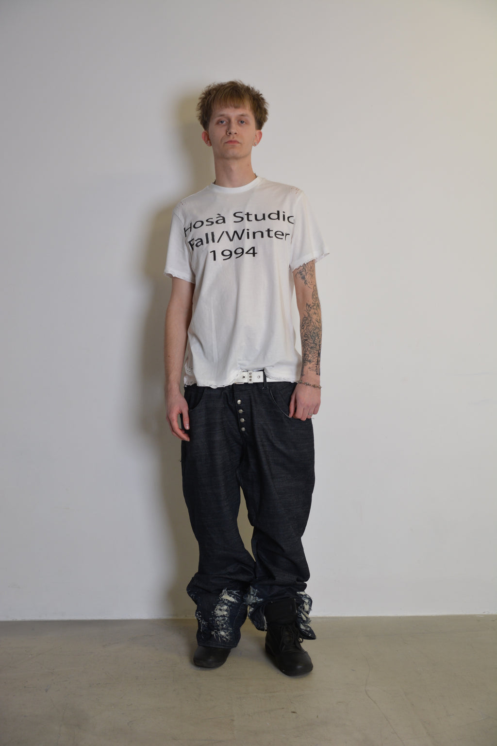 White Logo T-shirt